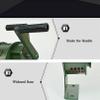 IINCOOY Wall-Mounted Hand Siren Air Raid Siren Hand Crank, 120dB Manual Operated Siren Horn, Self Protection Emergency Siren Aluminum Alloy Crank view 2