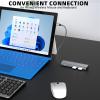 USB C Hub, TOTU 9-in-1 USB C Adapter with 4K HDMI, 100W PD Charging, SD/TF Card Reader, USB 3.0/2.0 Portsfor USB C Laptops and Other Type C Devices view 4