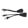DAGIJIRD 2PCS PoE Injector and PoE Splitter Kit with 5.5x2.1 mm DC Connector RJ45 Power Over Ethernet view 1