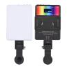 Andoer RGB LED Video Light, Pocket LED Light 2500K-9000K Dimmable with LCD Display, 24 FX Lighting Effects, 1/4" Threaded Holes, 2000mAh Battery for Youtube Video Photography view 1