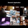 Andoer RGB LED Video Light, Pocket LED Light 2500K-9000K Dimmable with LCD Display, 24 FX Lighting Effects, 1/4" Threaded Holes, 2000mAh Battery for Youtube Video Photography view 3