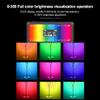 Andoer RGB LED Video Light, Pocket LED Light 2500K-9000K Dimmable with LCD Display, 24 FX Lighting Effects, 1/4" Threaded Holes, 2000mAh Battery for Youtube Video Photography view 4