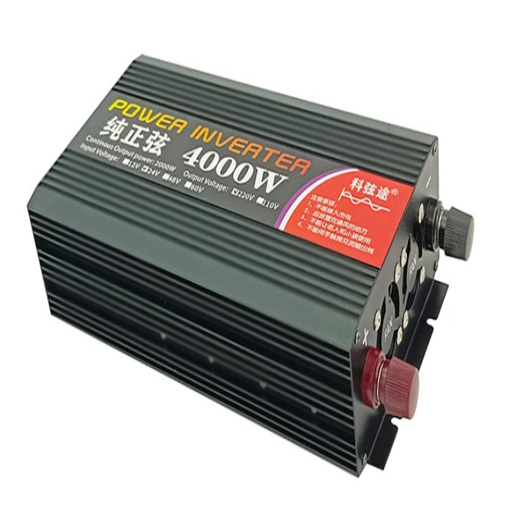 2000 watt Pure sine Wave Inverter 48V DC to 110V AC, 2000 watt Power Inverter Peak Power 4000 watt Power Converter, Suitable for Power Supply in Power Outage Emergency