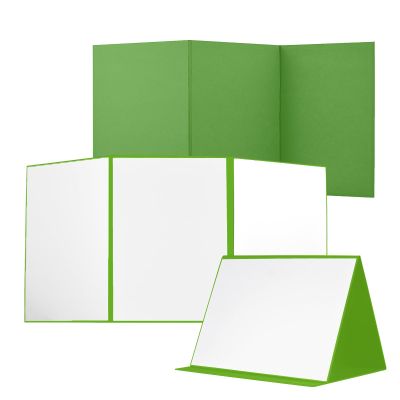 Andoer Photography Reflector Cardboard, 3 in 1 Light Reflector Light, Foldable Light Diffuser Board, Light Reflector Cardboard for Product Photography, Video Recording Lighting, Green and White/Black