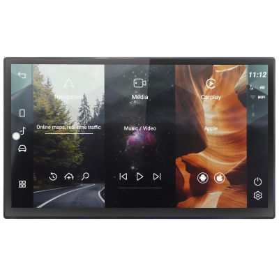 13 Inch Touch Screen Android Radio GPS Navigation for Jaguar F-Pace X761 2016-2019 8+64G, Retain OEM User Menu