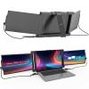 Mobile Pixels New Trio Portable Monitor, 13.3 '' 1080P FHD, Triple Monitor for Laptop, Plug and Play, Built-in Kickstand, Optional Magnets, Support Wins/Mac/Android/Switch, Work with 13-14.5 Laptops view 1