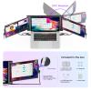 Mobile Pixels New Trio Portable Monitor, 13.3 '' 1080P FHD, Triple Monitor for Laptop, Plug and Play, Built-in Kickstand, Optional Magnets, Support Wins/Mac/Android/Switch, Work with 13-14.5 Laptops view 3