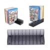 Pilipane CD Disks Card Holder, 2 PCS Large Capacity Game Card Box Game CD Storage Stand Holder Bracket for Slim/PRO view 2