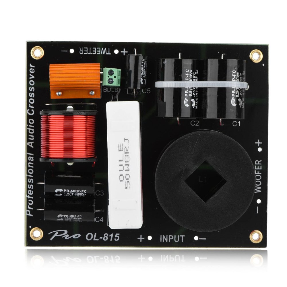 High Performance 2 Way Frequency Divider Crossover Filter for Professional Speakers