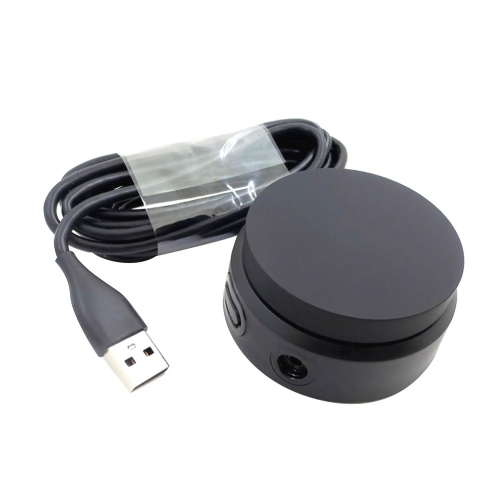 DAGIJIRD USB2.0 Audio Adapter External Headset Volume Adjusted Controller Adapter for A10 A40 QC35 II QC45 Gaming Headset