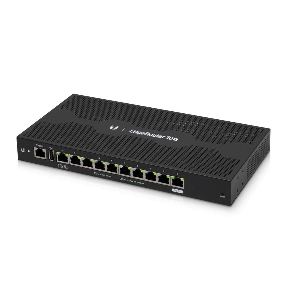 Router Ubiquiti ER-10X Edgerouter 10X Edgemax (Renewed)