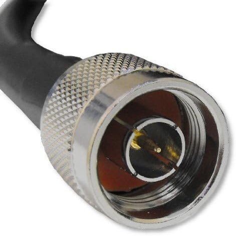 MPD Digital LMR400 Ultra Low Loss Cable Connects an External Antenna to WiFi, Router, Radio or Antenna - N Male - BNC Male Connectors (3ft)