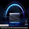 SAMSUNG T9 Portable SSD 4TB, USB 3.2 Gen 2x2 External Solid State Drive, Seq. Read Speeds Up to 2,000MB/s for Gaming, Students and Professionals,MU-PG4T0B/AM, Black (pack of 1) view 4