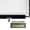 15.6" for Dell Inspiron 15 5501 5594 7501 60Hz Screen Replacement LCD 40Pins FHD 1920(RGB)*1080 Display Panel Touch view 3