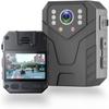 Yoidesu Mini Body Camera with Audio and Video Recording, 4K Body Worn Cam with 180 Rotating Lens, Police Body Cam Wearable Security Cam for Law Enforcement Guard (US) view 1