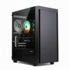 Zalman T3 Micro ATX Case, MATX PC Case with 2 x 120mm Fans Pre-Installed, Full Tempered Glass Side Panel, Compact Mini Tower Gaming Computer Chassis with USB 3.0 view 1