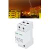 1000VDC Protector, DC 1000V 40KA Miniature Circuit Breaker, Protector Arrester Protective Device for, Magnetic Circuit Breakers (2P) view 4