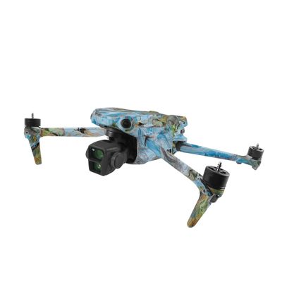MightySkins Skin Compatible with DJI Air 3 - Island Swirl | Protective, Durable, and Unique Vinyl Decal wrap Cover | Easy to Apply, Remove, and Change Styles