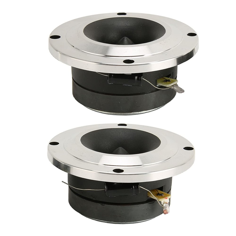 Fockety Car Audio Tweeter, 2pcs 150W High Sensitivity Dual Output Car Tweeter, HiFi Sound Quality, Stereo Surround Effect, Tweeters for Car Audio