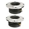 Fockety Car Audio Tweeter, 2pcs 150W High Sensitivity Dual Output Car Tweeter, HiFi Sound Quality, Stereo Surround Effect, Tweeters for Car Audio view 1