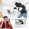 1080P HD WiFi Camera, Security Camera Indoor Wireless, Support Human Detection, Night Vision, Surveillance Cam for Recording Meetings, Business Discussions view 3