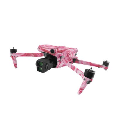 MightySkins Glossy Glitter Skin Compatible with DJI Air 3 - Super Pink Roses | Protective, Durable High-Gloss Glitter Finish | Easy to Apply