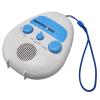 AM FM Shower Radio, Mini Hanging Shower Radio Built in Speaker, Portable Battery Operated Shower Radio Speaker for Bathroom Outdoor Use view 1