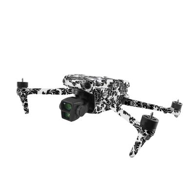 MightySkins Skin Compatible with DJI Air 3 - Vintage Damask | Protective, Durable, and Unique Vinyl Decal wrap Cover | Easy to Apply, Remove, and Change Styles