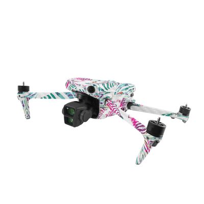 MightySkins Carbon Fiber Skin Compatible with DJI Air 3 - Zebra Mosaic | Protective, Durable Textured Carbon Fiber Finish | Easy to Apply