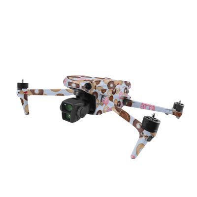MightySkins Skin Compatible with DJI Air 3 - Donut Binge | Protective, Durable, and Unique Vinyl Decal wrap Cover | Easy to Apply, Remove, and Change Styles