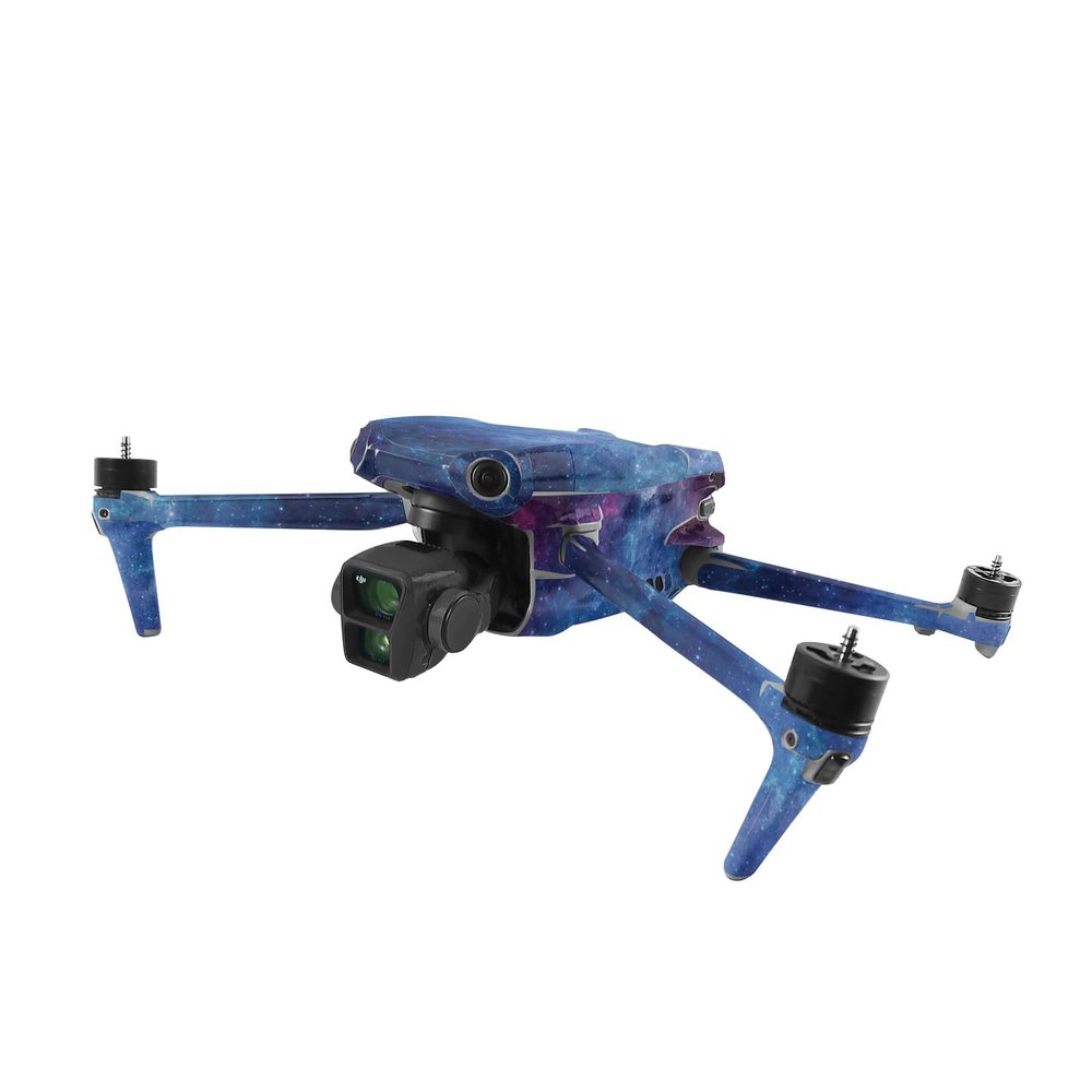 MightySkins Skin Compatible with DJI Air 3 - Nebula | Protective, Durable, and Unique Vinyl Decal wrap Cover | Easy to Apply, Remove, and Change Styles