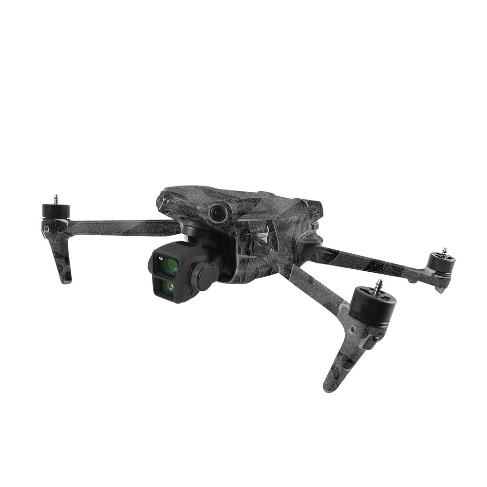MightySkins Glossy Glitter Skin Compatible with DJI Air 3 - Tech Wave | Protective, Durable High-Gloss Glitter Finish | Easy to Apply, Remove, and Change Styles