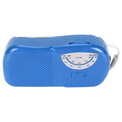 AM FM Radio, High Sensitivity Mini Pocket Radio Lightweight for Outdoor for Home (Blue)