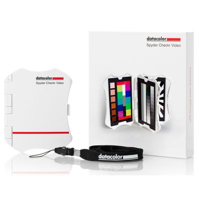 Datacolor Spyder Checkr Video  Video Color Tool with Patent-Pending Color Pattern Card That leverages How Video is Processed, for More Color Information at-a-Glance for Precise Color & Exposure.
