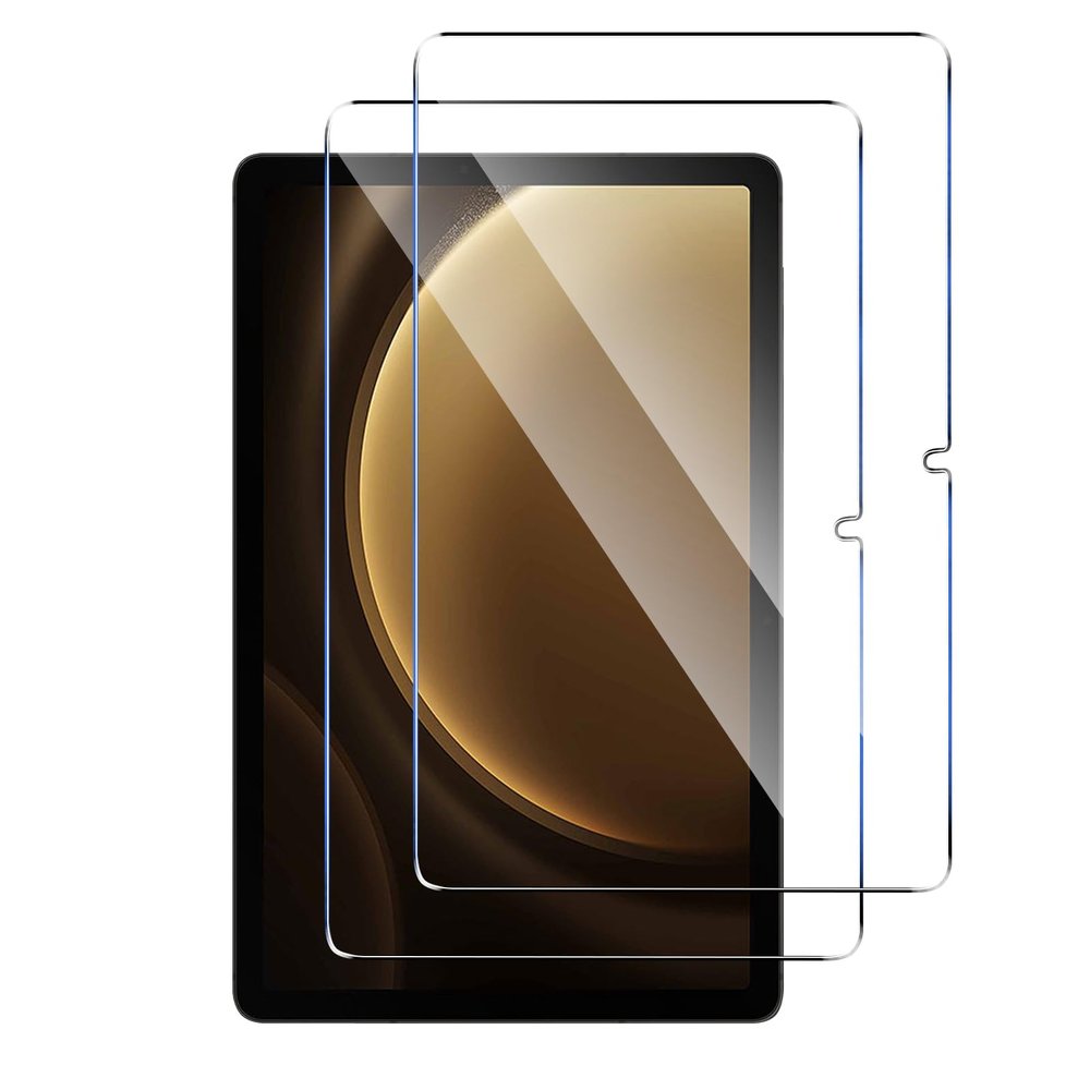 Anoowkoa 2 Pack Samsung Galaxy Tab S9 FE(10.9 inch)/Galaxy Tab S9 (11 inch) Galaxy Tab S10 Plus screen protector, tempered Glass Tablet film, 9H Hardness, Anti-Fingerprint, No Bubbles.Full Coverage