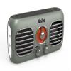 Kaito KA777 Emergency Radio & Portable Fan  AM/FM NOAA Weather Radio and 4,000 mAh Power Bank Rechargeable with Solar Panel and Hand Crank (Gray) view 2