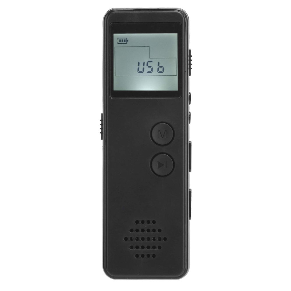 Digital Voice Recorder, SK-299 Mini Portable ABS Digital Voice Recorder with Intelligent Noise Reduction DriveFree U Disk Function MP3 Player Audio Sound Recording Device