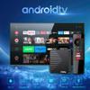RUPA Android TV Box 13.0, 2025 Android Box 4GB RAM 64GB ROM Support Dual-WiFi 2.4G/5.8G WIFI6 10/100M Ethernet 3D 8K HDR10+ BT5.0 with Voice Remote Control view 3