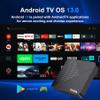 RUPA Android TV Box 13.0, 2025 Android Box 4GB RAM 64GB ROM Support Dual-WiFi 2.4G/5.8G WIFI6 10/100M Ethernet 3D 8K HDR10+ BT5.0 with Voice Remote Control view 4