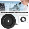 VAKUUM Lab Microscope Slides Professional Lens Microscope Condenser Optics Aperture Adjustable Camera Adapter Microscope Parts (Size : 2.5-42mm) view 3