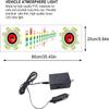 WONFAST Sound Music Beat Activated Sensor Car Sticker Equalizer Glow Rhythm LED Flash Light Audio Voice Rhythm Lamp,90X25cm (Firework) view 2