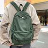 Aisi Women Men Corduroy Backpack College Backpack Casual Bookbag Laptop Backpack Lightweight Shoulder Bag Rucksack Daypack view 2
