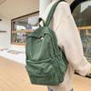 Aisi Women Men Corduroy Backpack College Backpack Casual Bookbag Laptop Backpack Lightweight Shoulder Bag Rucksack Daypack view 3