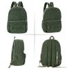 Aisi Women Men Corduroy Backpack College Backpack Casual Bookbag Laptop Backpack Lightweight Shoulder Bag Rucksack Daypack view 4