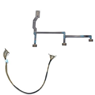 [Drone Parts] For DJ Mavic Pro Gimbal Arm Motor Cover Camera Lens Frame Flex Cable Signal Line Motherboard Bracket for DJI Mavic Pro Repair Parts [Easy Installation] ( Color : Flat - signal cable )