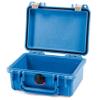 ColorCase Pelican Protector 1120 Case Blue - Small Size Waterproof Case (Case Only) - Desert Tan Latches view 2