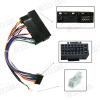 16pin Car Radio Stereo Power Wiring Retrofit Harness Cable Compatible for Hyundai Accent Sonata Tucson Sonata IX35 Kia Forte Optima Soul Ceed Low Trim Model with Radio Antenna Adapter Black view 3