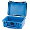 ColorCase Pelican Protector 1120 Case Blue - Small Size Waterproof Case (Case Only) - Black Latches view 2