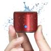 EWA Travel Case Packed, A106 Pro Portable Bluetooth Speaker with Custom Bass Radiator, Brief Design, IP67 Waterproof, Perfect Mini Speaker for Shower, Room, Bike, Car (Red) view 1