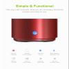 EWA Travel Case Packed, A106 Pro Portable Bluetooth Speaker with Custom Bass Radiator, Brief Design, IP67 Waterproof, Perfect Mini Speaker for Shower, Room, Bike, Car (Red) view 4